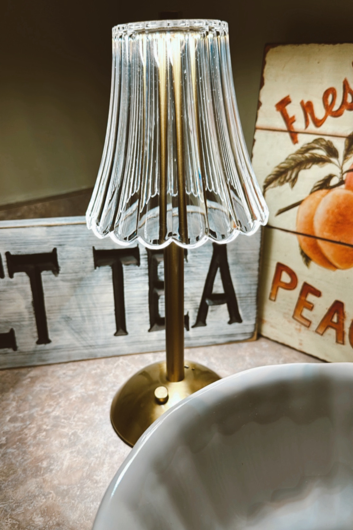 The cutest $25 USB cordless lamp on Amazon! Perfect small lamp for the kitchen and small spaces! 3 settings and is so beautiful in person it looks like an antique lamp🫶🏼 💡 


Small bathroom lamp
Small kitchen lamp
Kids room lamp 
Small space lampp

#LTKHome #LTKSaleAlert #LTKBacktoSchool