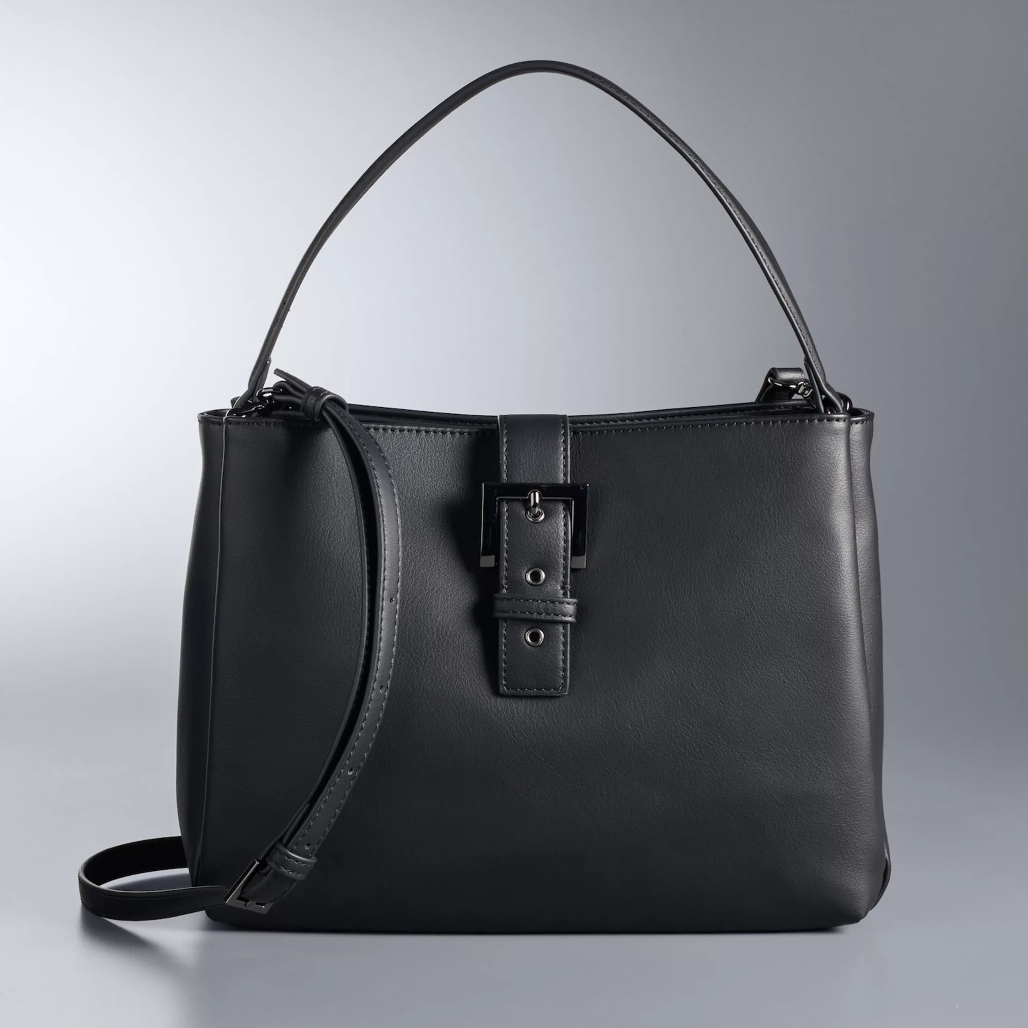 Simply Vera Vera Wang Rhea Belted Bucket Bag | Kohl's