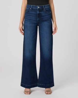 Leenah Petite Wide Leg Jean - Praline | Paige