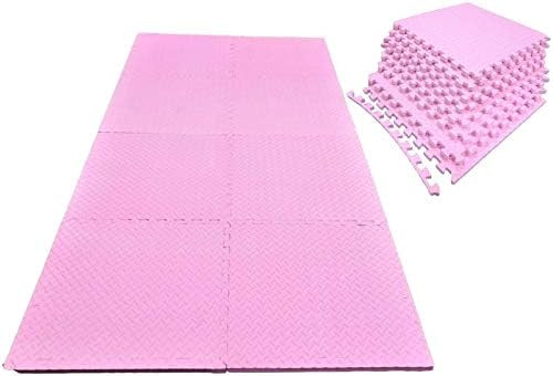 Pro-Gymnastics Exercise Puzzle Mat 8'x'4, 3/4" Thick EVA Foam Interlocking Tiles for Workout, MMA, G | Amazon (US)