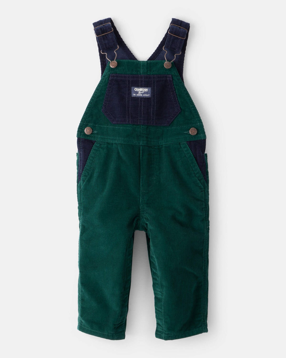 Baby Boy Corduroy Overalls - Green | Carter's Inc