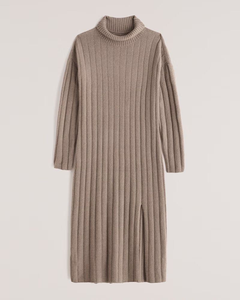 Easy-Fitting Midi Sweater Dress | Abercrombie & Fitch (US)