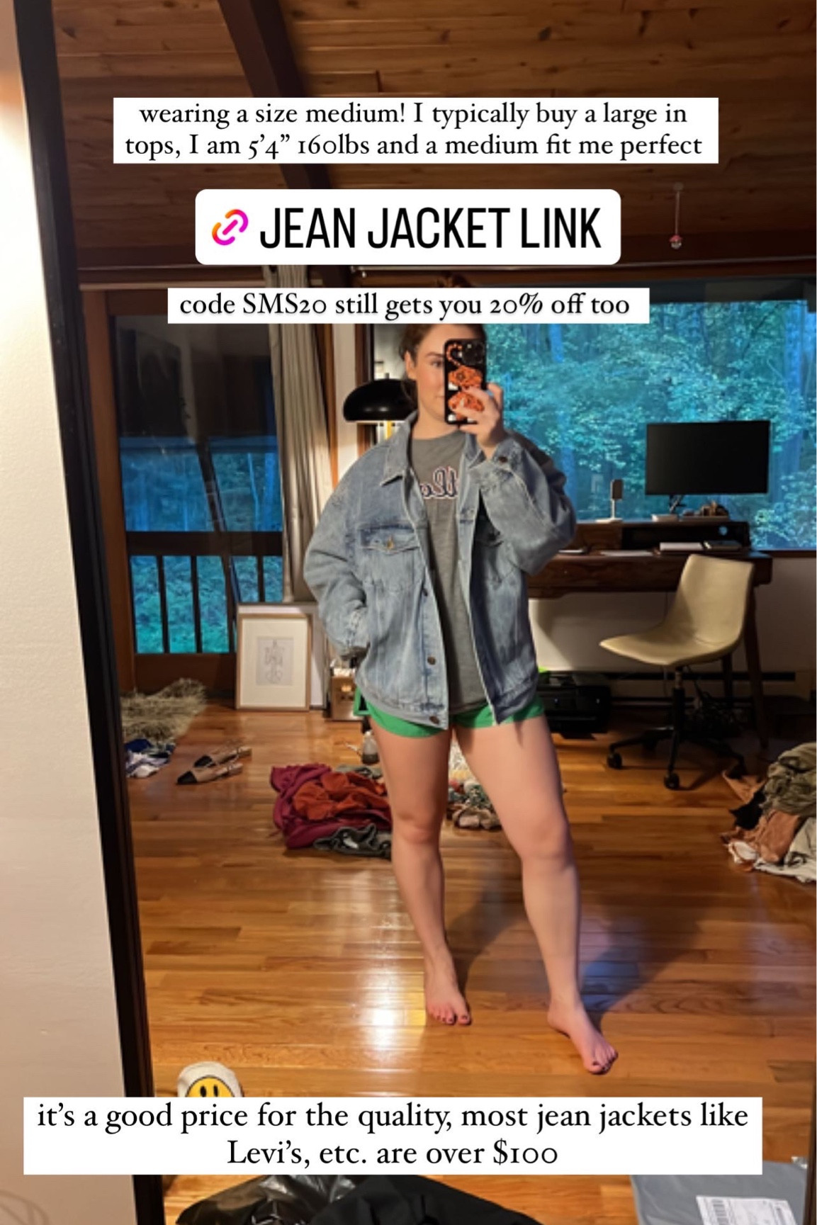 Fall outfit, jean jacket, wardrobe essentials, grey bandit jean jacket. 

Wearing a size medium! Usually a size large in tops and jackets, size medium fit me perfectly