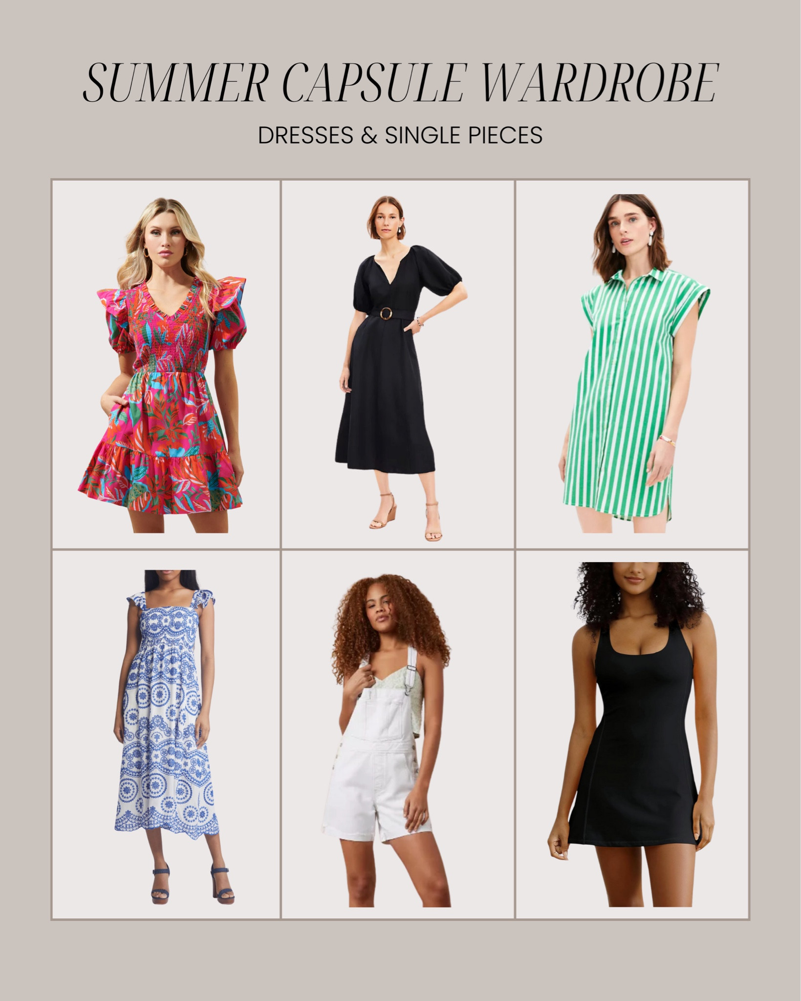 Summer Capsule Wardrobe: dresses and single-pieces edition 💫🫶🏼

#LTKStyleTip #LTKSeasonal