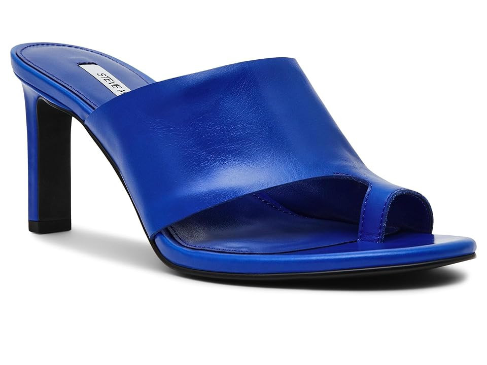 Steve Madden Valentin Women's Sandals Blue Leather: 9.5 M | Zappos.com