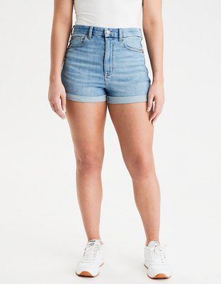 AE Ne(x)t Level Curvy Super High-Waisted Short Short | American Eagle Outfitters (US & CA)