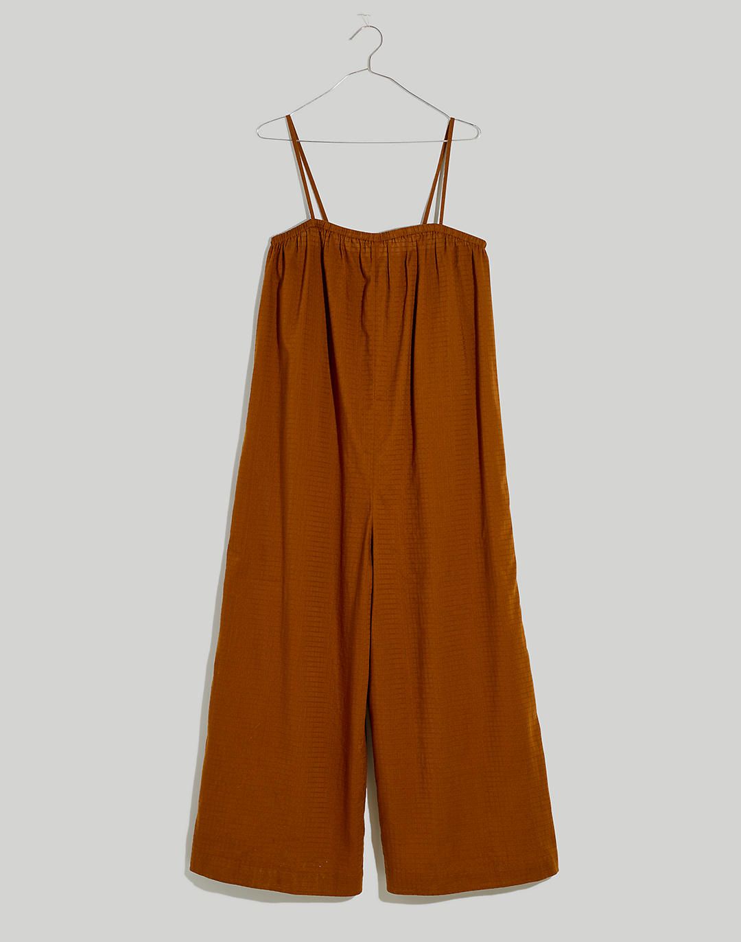 Dobby Pull-On Wide-Leg Cami Jumpsuit | Madewell