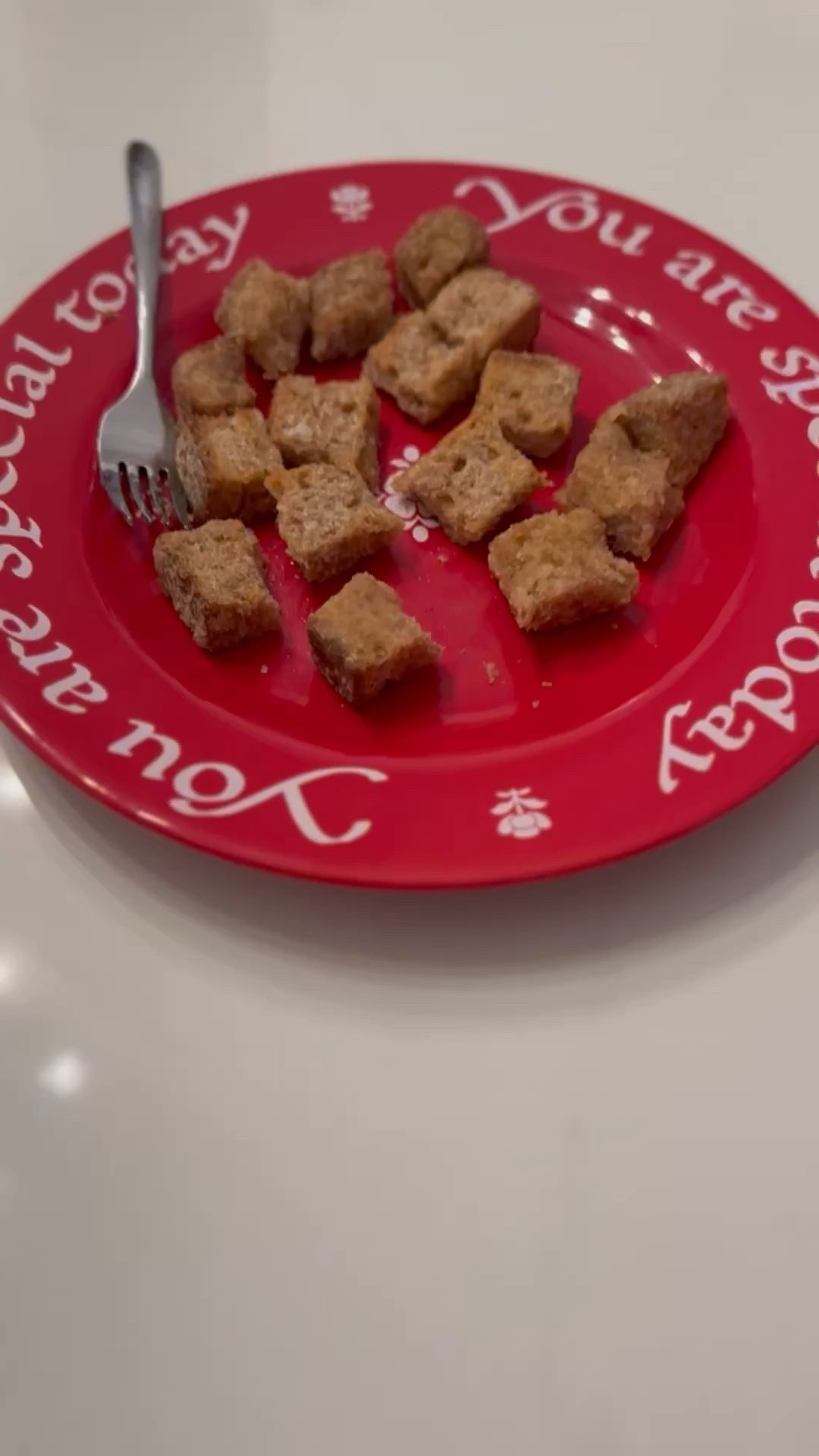 Family tradition “you are special today” plate. We use it on birthdays, anniversary, or just a celebratory dinner. The kids love it! 

#LTKFamily #LTKKids #LTKHome