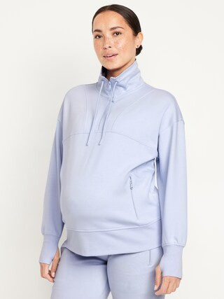 Maternity Dynamic Fleece Half Zip | Old Navy (US)