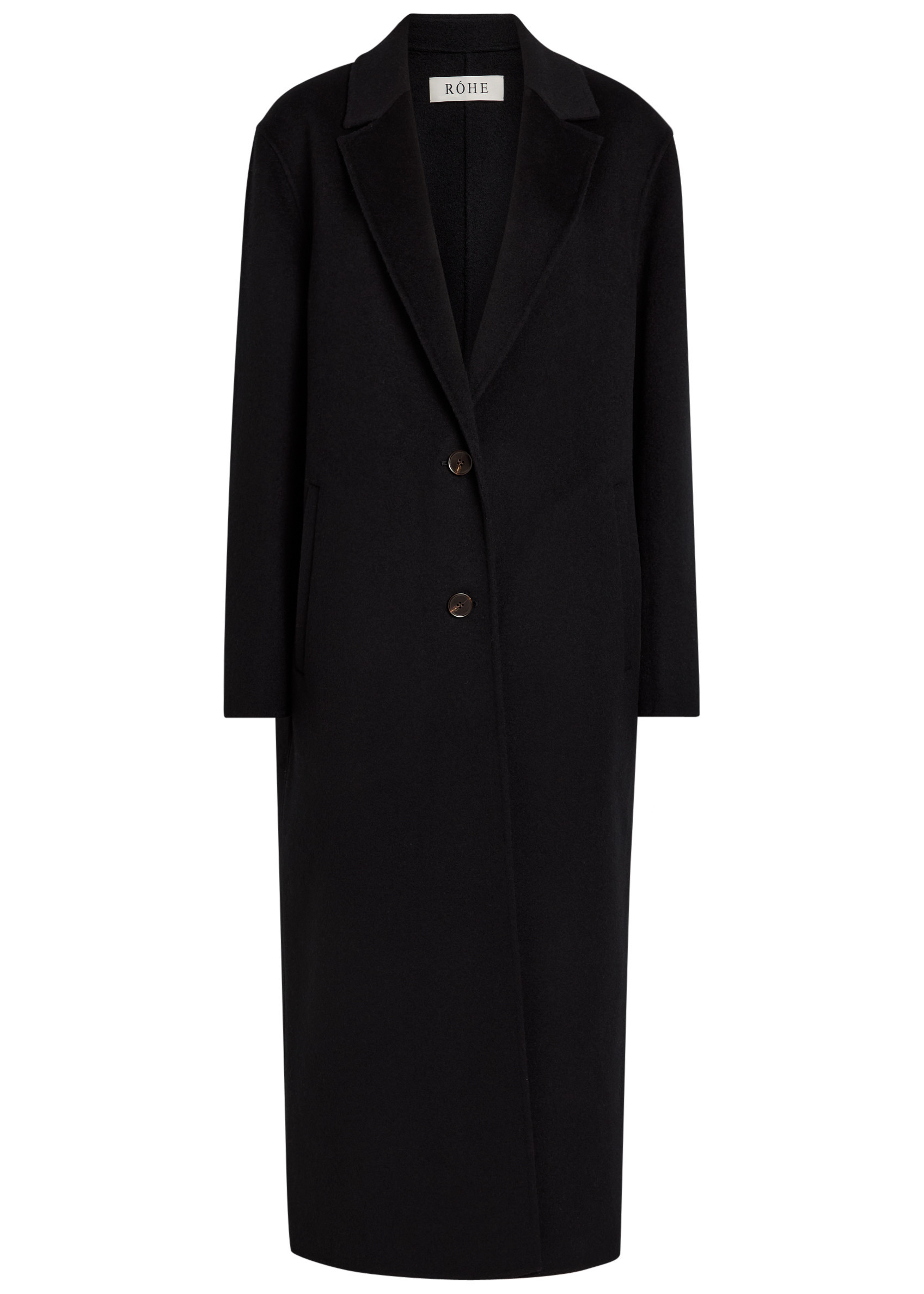 Single-breasted wool coat | Harvey Nichols