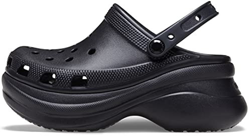 Crocs Women's Classic Bae Clog | Platform Shoes, Black, Numeric_8 | Amazon (US)