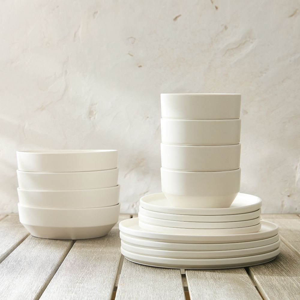 Modern Melamine Outdoor Dinnerware Collection | West Elm (US)