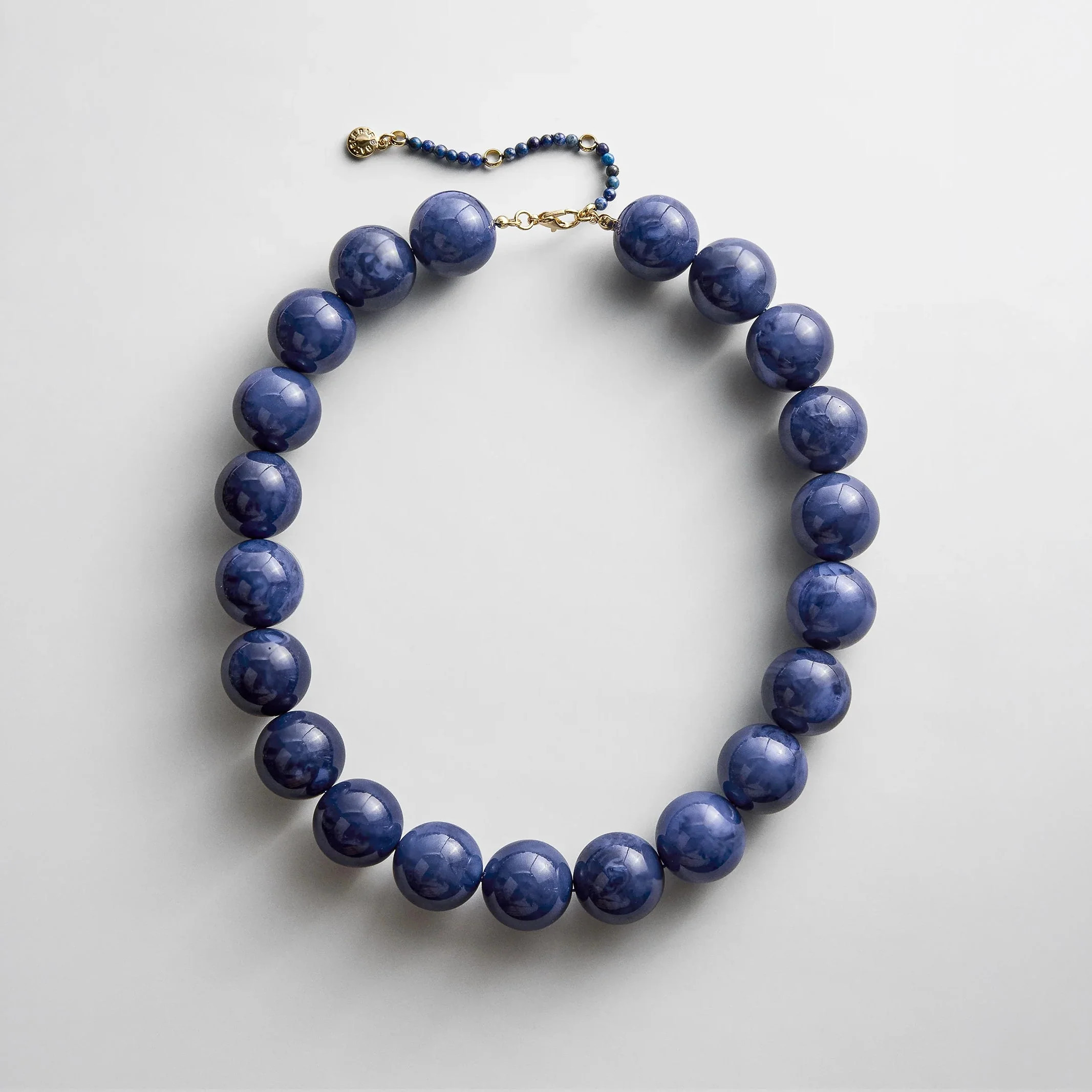 Jane Beaded Necklace - Lapis | BaubleBar