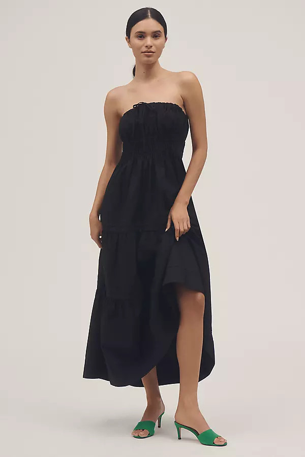 The Somerset Strapless Maxi Dress | Anthropologie (US)
