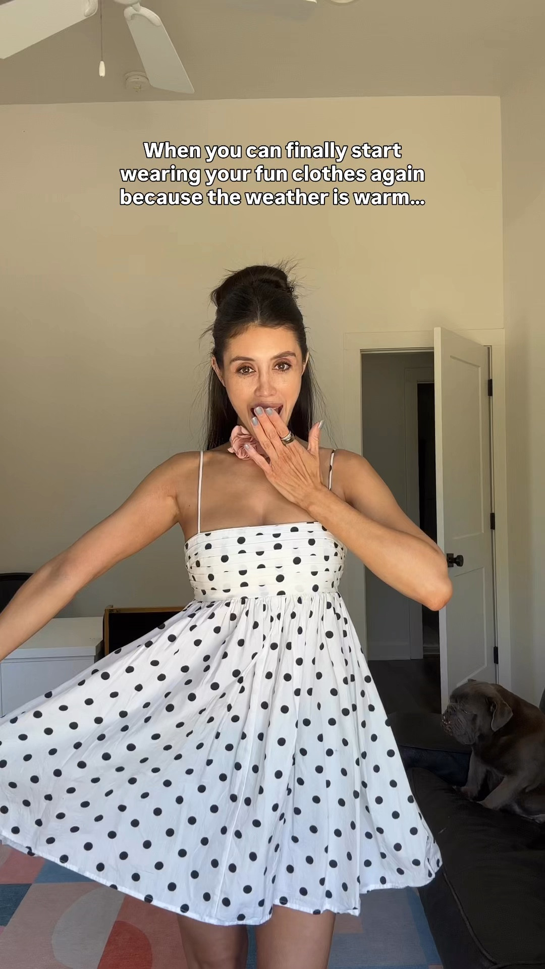 Spring dress

Black and white polkadot mini dress, baby doll dress, pink shoes, flower choker necklace, initial claw clip, spring hair, pink clogs, outfit maxxing 

#LTKootd #LTKgrwm