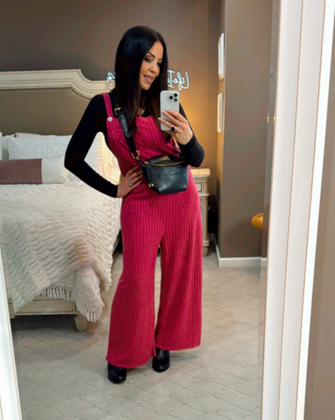 Halara has the comfiest jumpsuits! I love how this one be dressed up or worn casual with sneakers and a t-shirt! I have an entire Halara haul coming soon and there are no leggings! It’s all affordable fashion. Use code: 15life to save 15% on items not already on sale.
💕🖤💕🖤💕🖤💕🖤💕🖤💕

#LTKOver40 #LTKStyleTip #LTKFindsUnder50