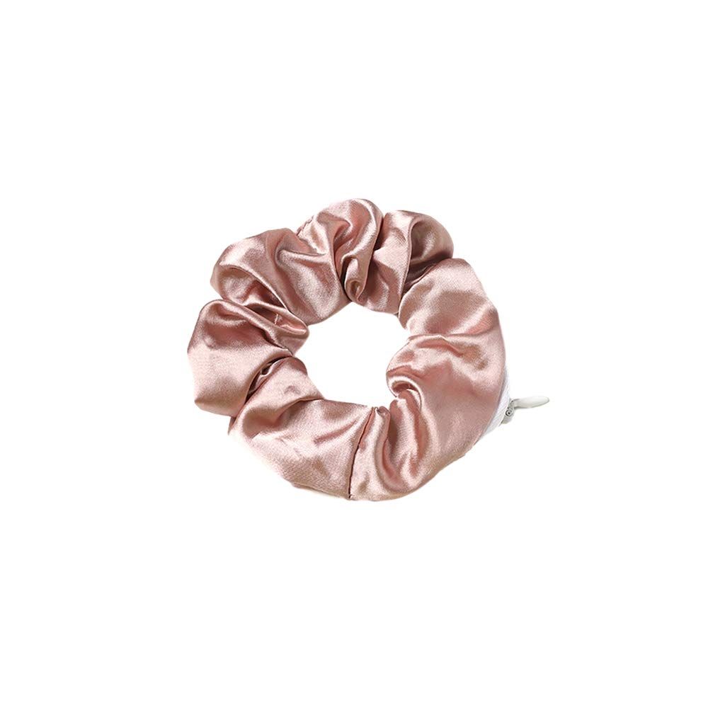 BSEKT Satin Silk Zipper Scrunchies, Hidden Pocket Hair Ties, Elastics Bracelet, Compatible with ... | Amazon (US)