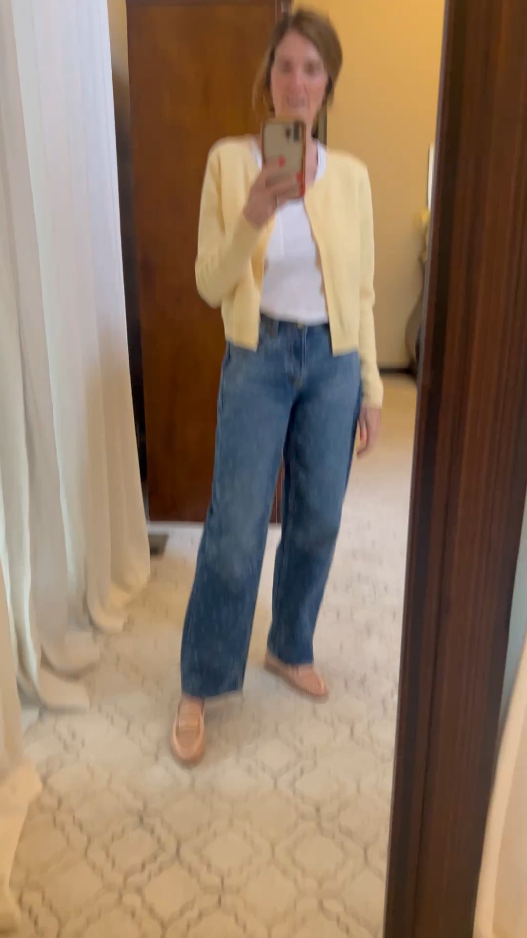 Love these jeans from Target. My sweater and t-shirt are from Anthropologie and my cute shoes are from Sam Edelman 
#samedelman #anthropologie #targetjeans #mystyle #over50 #over60

#LTKootd #LTKOver40