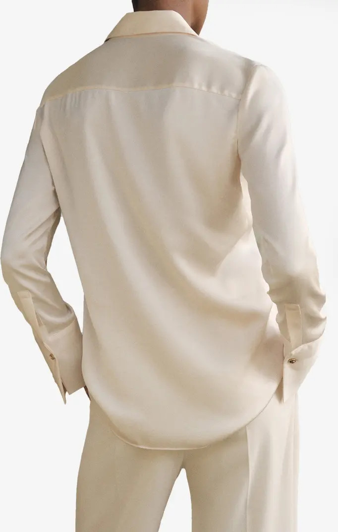 Flowy Satin Shirt | Nordstrom