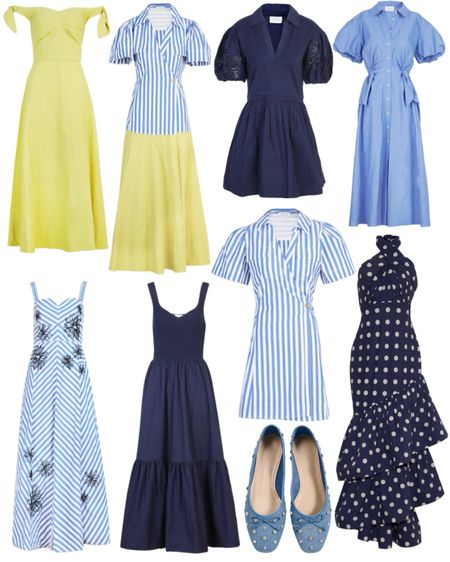 Absolutely love these spring dresses! Just bought the striped dress with lime trim. Love the polka dot dresses and navy dress options. 

#LTKparties #LTKstyletip #LTKSeasonal