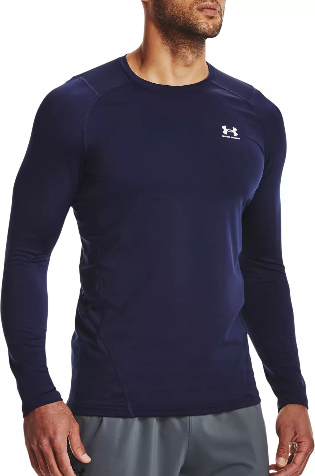 Under Armour Men's ColdGear Armour Fitted Crew | Dick's Sporting Goods