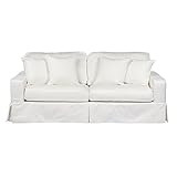 Sunset Trading SU-108500-391081 Americana Slipcovered Sofa | Amazon (US)