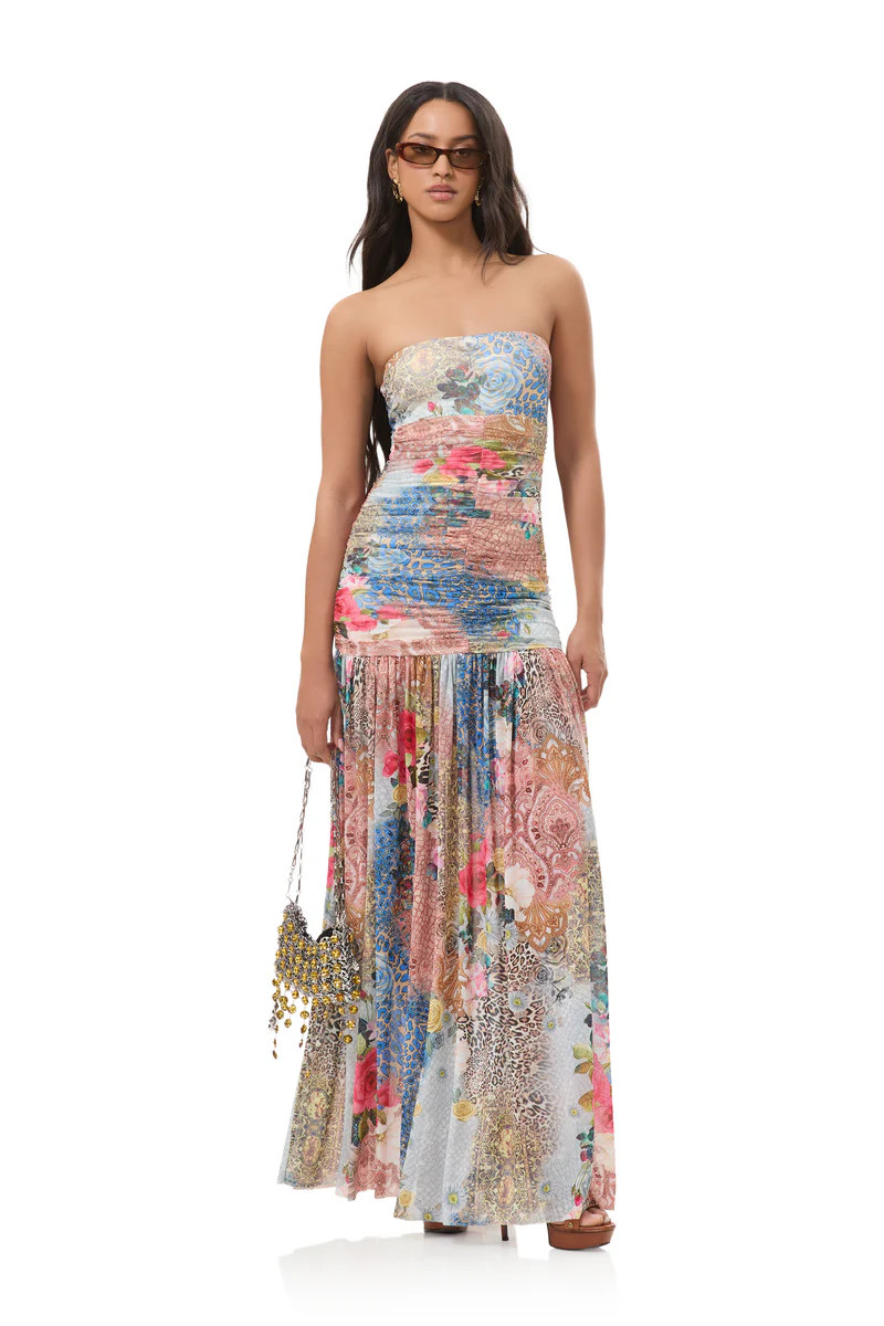 denise-dress-iris-patchwork | ShopAFRM