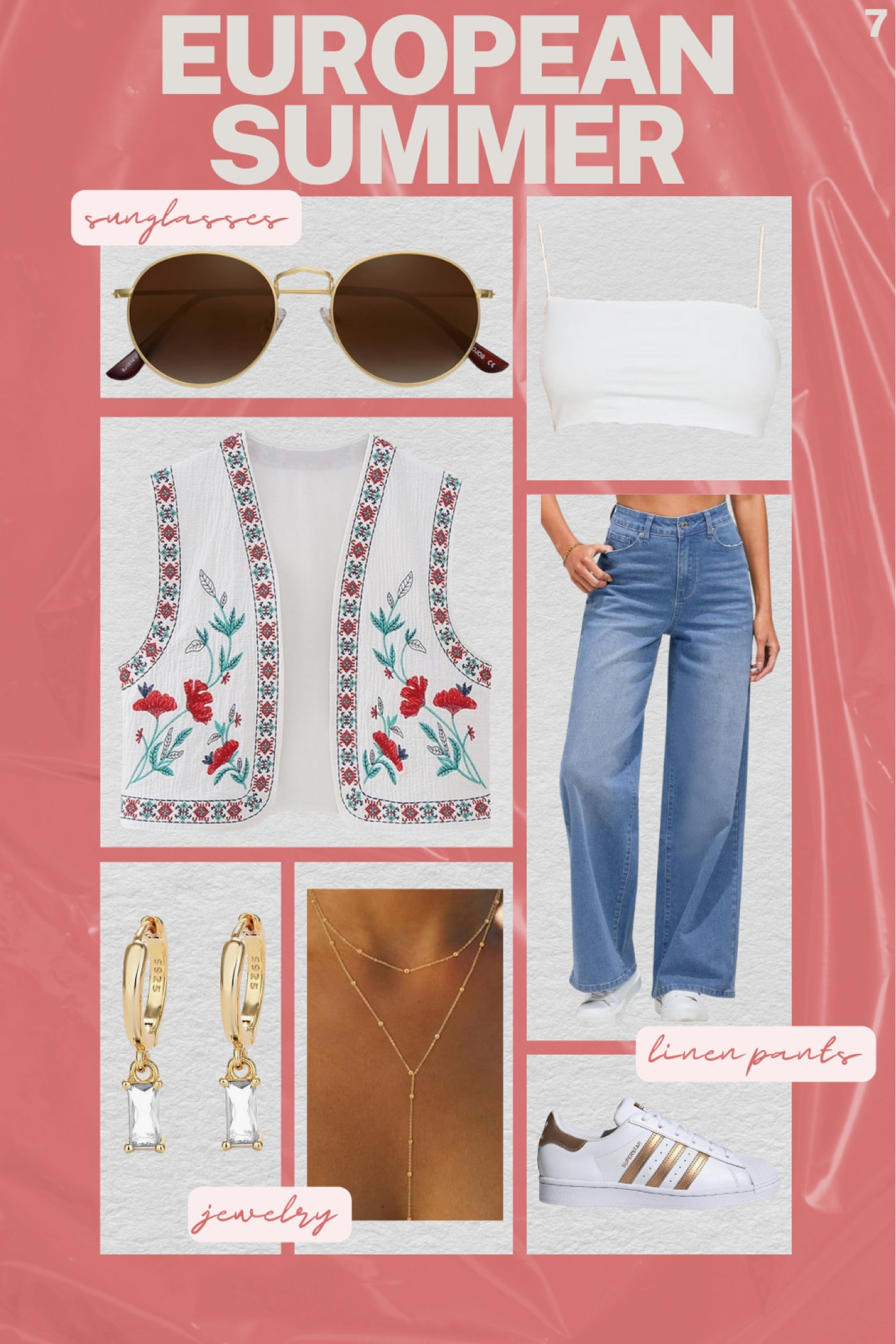 European summer outfit, travel inspo to Europe (Barcelona, Spain, Italy, Portugal)

#LTKfindsunder100 #LTKfindsunder50 #LTKtravel