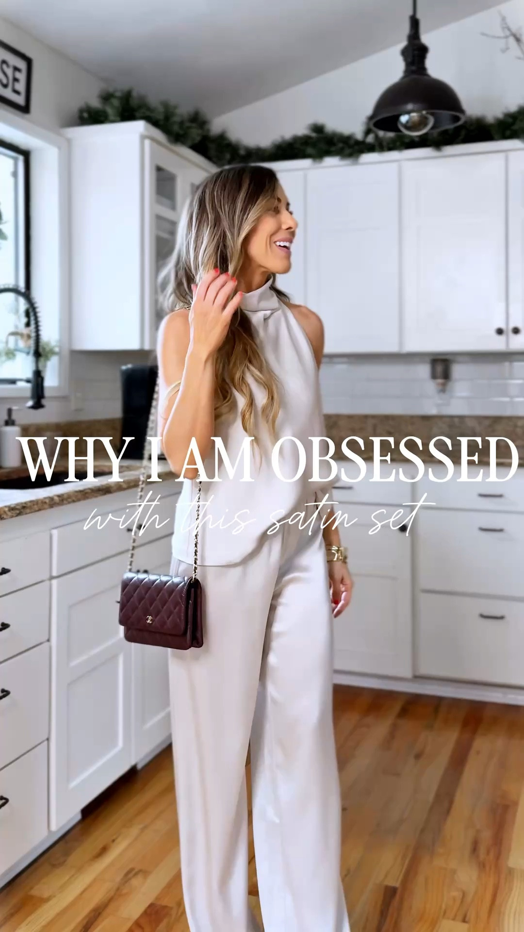 The satin set of my dreams 

#LTKmomlife #LTKdayinmylife #LTKootd