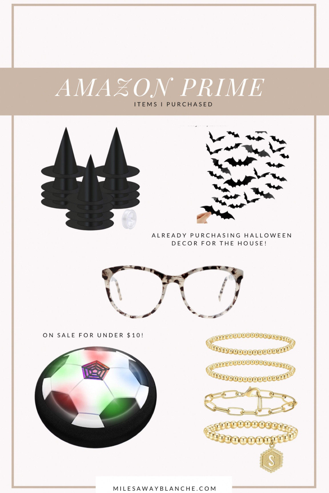 My random Amazon Prime order! Halloween decor, toy under $10 for Calihan and blue light glasses for me! 

#LTKSummerSales #LTKKids #LTKSaleAlert