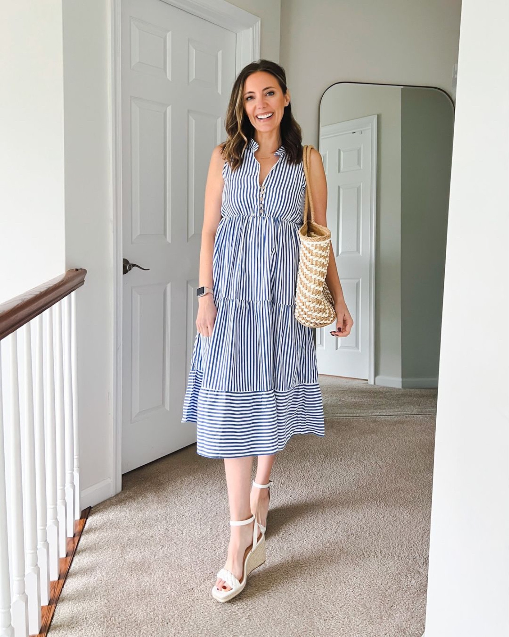 Loving this pretty dress for spring!  It's by Floerns, which is an Amazon favorite brand! I'm wearing a small and the fit is TTS.

Beach vacation, Wedding Guest
Vacation Outfits
Rug
Home Decor
Sneakers
Jeans
Bedroom
Maternity Outfit
Resort Wear
Nursery
Summer fashion
Summer swimsuits
Women’s swimwear
Body conscious swimwear
Affordable swimwear
Summer swimsuits
Summer fashion
2023 swim

#LTKunder50 #LTKSeasonal #LTKsalealert