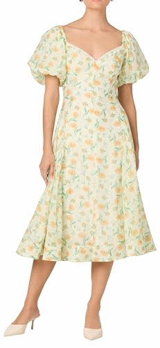 ASTR the label Women's Mayra Dress, Yellow Multi Floral, S | Amazon (US)