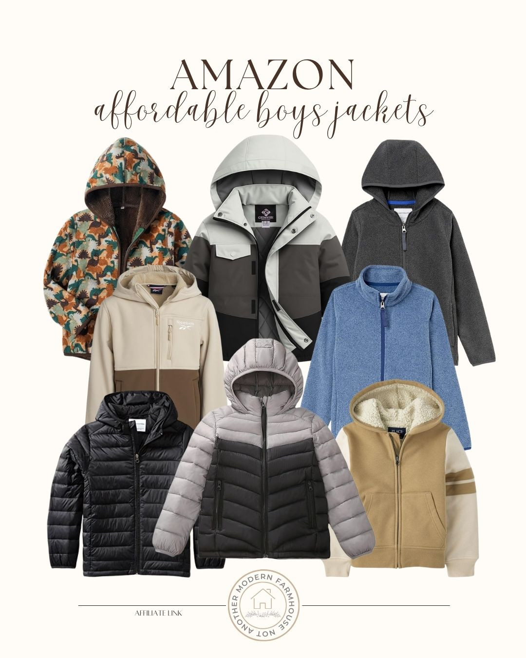 Boys winter jackets from Amazon all under $50! ❄️ Kids jackets, Amazon boys jackets, boys coats, Amazon essentials jackets, affordable jackets for kids, kids outerwear, boys winter jackets. 

 #LTKSeasonal #LTKFindsUnder50 #LTKKids