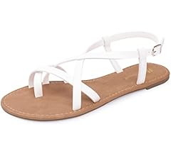 Women's Gladiator Flat Sandals Fisherman Strappy Sandals Ankle Strap Sandals | Amazon (US)