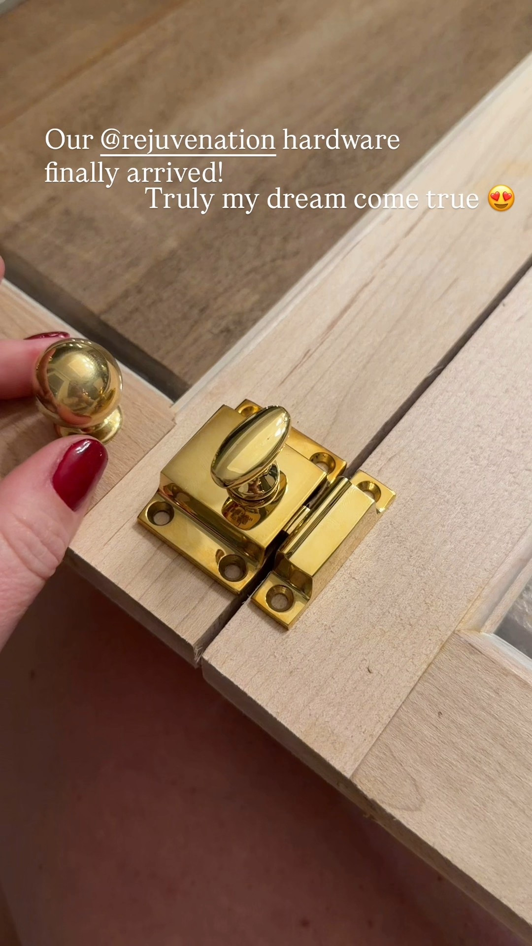 The hardware for our dry bar built in was just delivered and I am so excited to finish these doors!

#LTKHome #LTKFindsUnder50