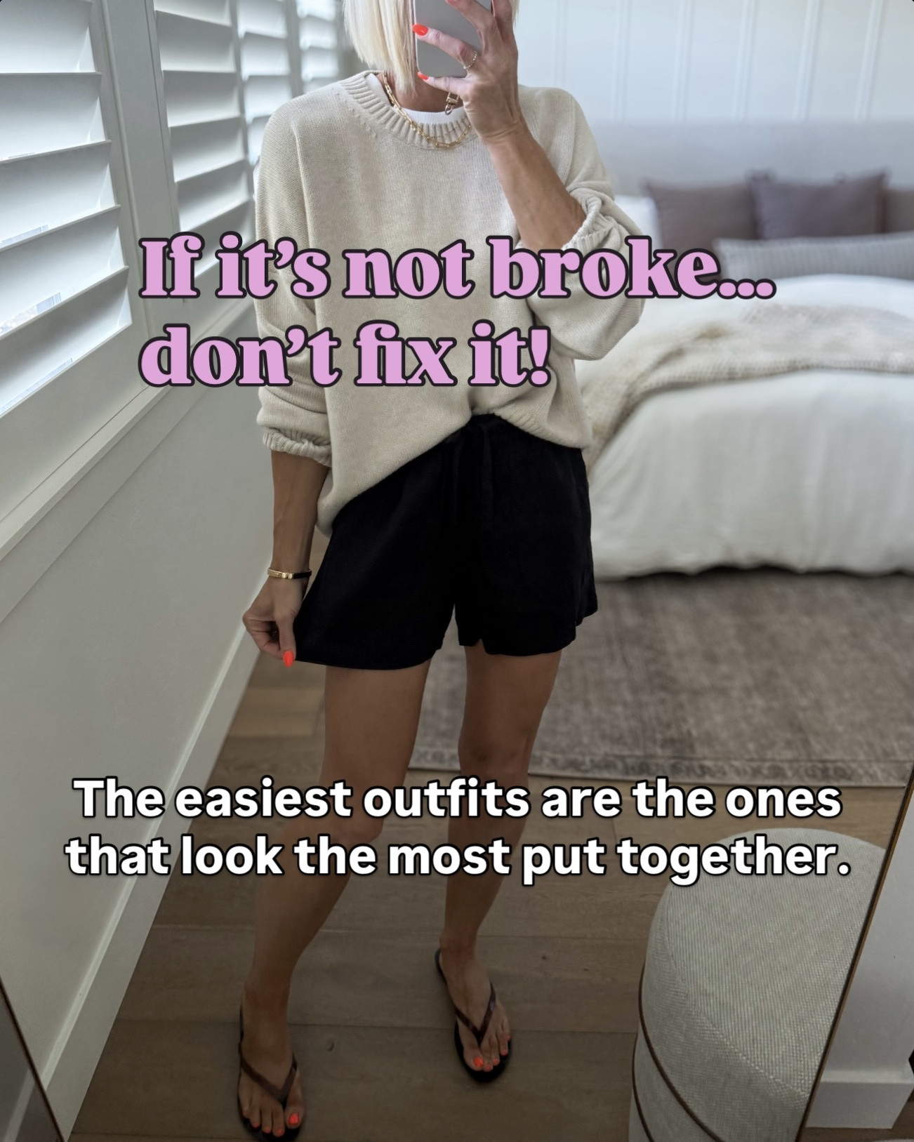 Sharing a few of my favorite @Quince  outfits—easy, elevated staples that just work.
Oversized cotton knits, effortless linen, pretty dresses, neutral everything.
The kind of pieces you can throw on and instantly feel put together… no overthinking needed 🤩
*Everything fits tts unless noted below⬇️
•I sized up to a large in the oatmeal knit sweater, but I have it in a couple of other colors— like the brown one shown here, and wear it in a medium. It fits true to size it just depends what type of fit you’re looking for.
•Consider sizing down in the white gauze dress. It fits generously through the smocked bust area. ￼

#quincepartner

#LTKmomlife #LTKOver40 #LTKootd
