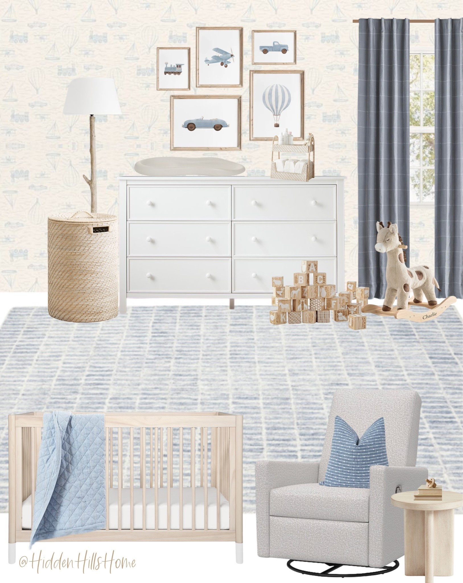 Nursery decor, nursery mood board, home decor, nursery design ideas, baby boys nursery inspiration #nursery

#LTKHome #LTKSaleAlert #LTKBaby