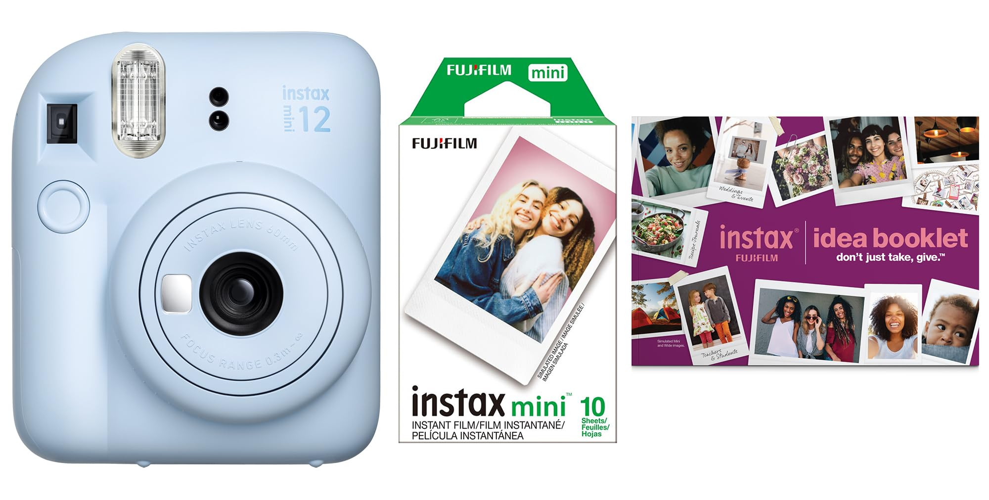 Fujifilm INSTAX MINI 12 Blue Bundle 2025 | Amazon (US)