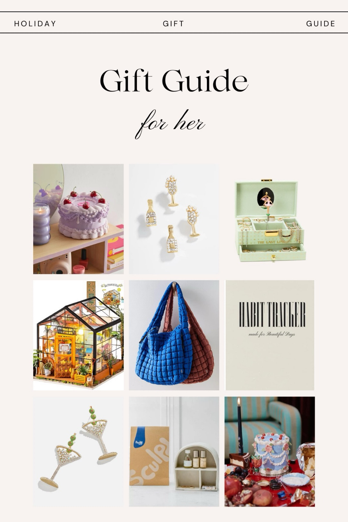 Gift guide for her 

#LTKCyberWeek #LTKGiftGuide #LTKsalealert
