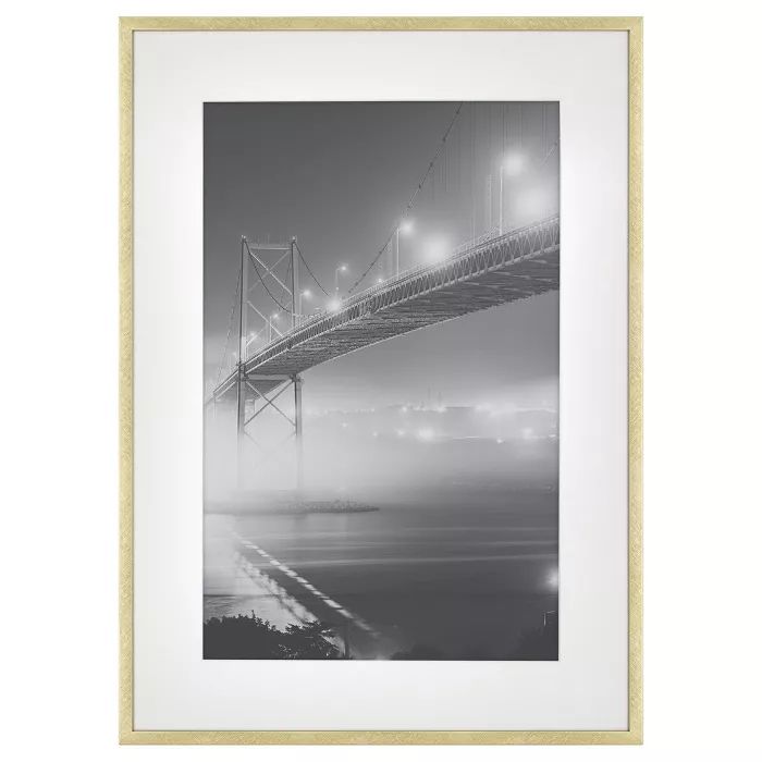 Thin Metal Matted Gallery Frame Gold - Project 62™ | Target