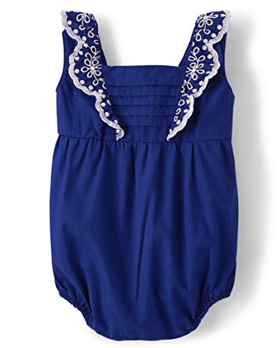 Gymboree,Short Sleeve Bodysuit,Navy Narrows,0-3 Months | Amazon (US)
