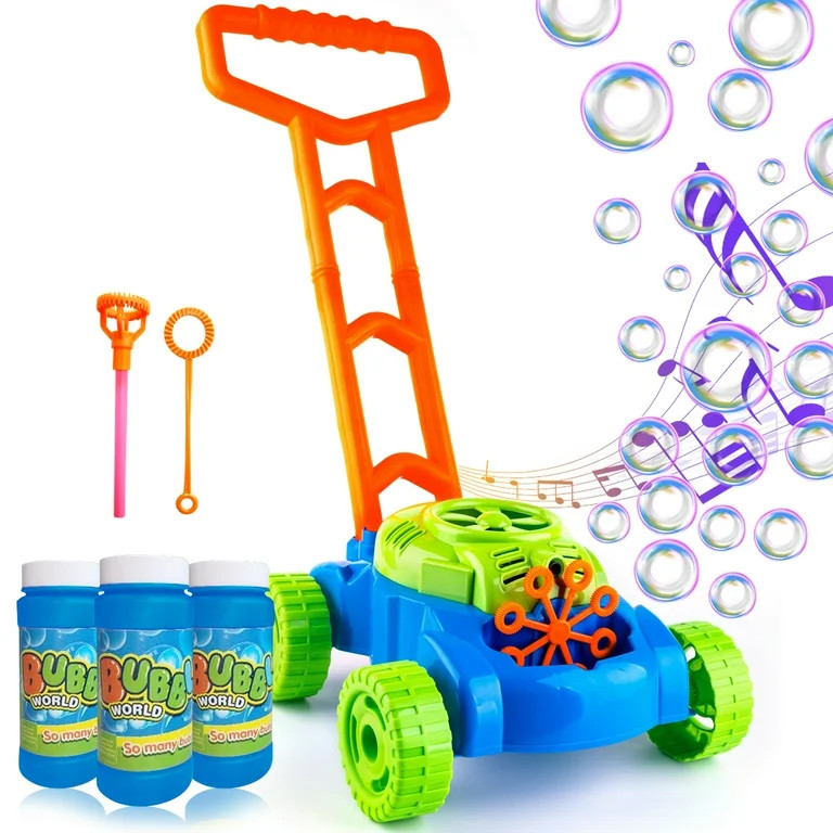 Bubble Lawn Mower Bubble Gun  Toys for Kids Boys Girls 3-6 Years Bubble Maker Machines Birthday C... | Walmart (US)