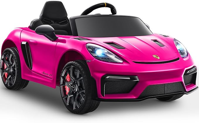 First Ride On Licensed Porsche 718 12V Ride on Toy for Toddler, Ride on Car for Kids with Remote ... | Amazon (US)