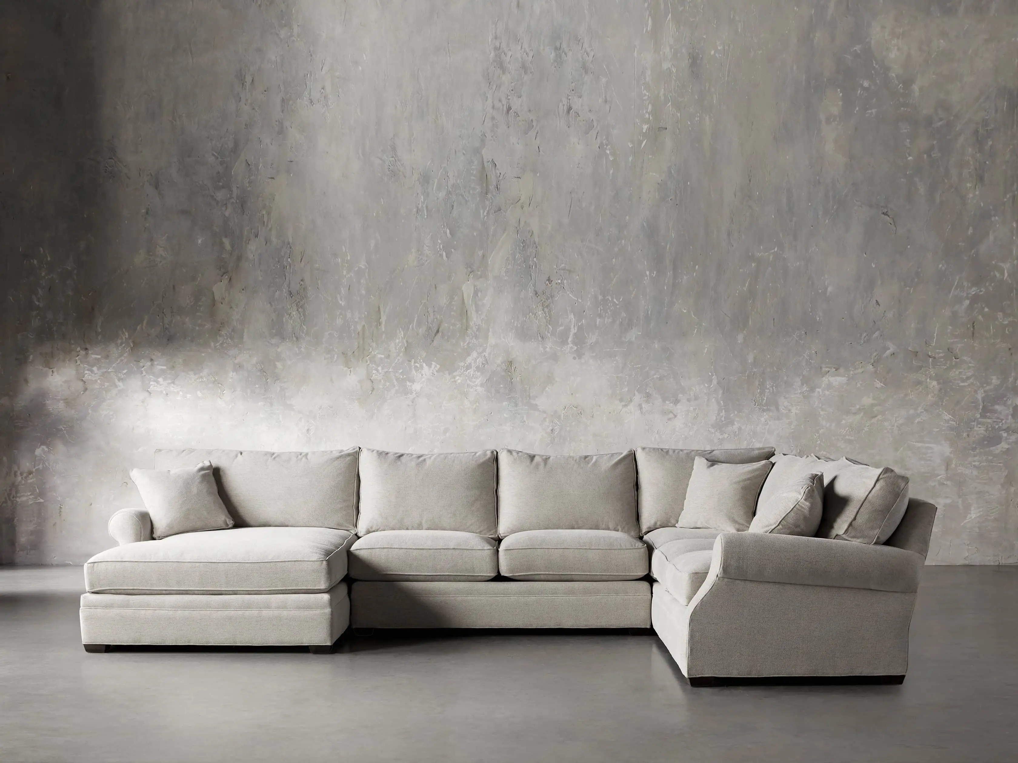 Landsbury Three Piece Large Chaise Sectional | Arhaus