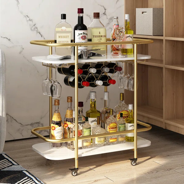 Metal Bar Cart | Wayfair North America