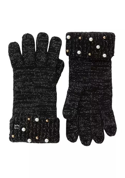 Pearl Lurex Gloves | Belk