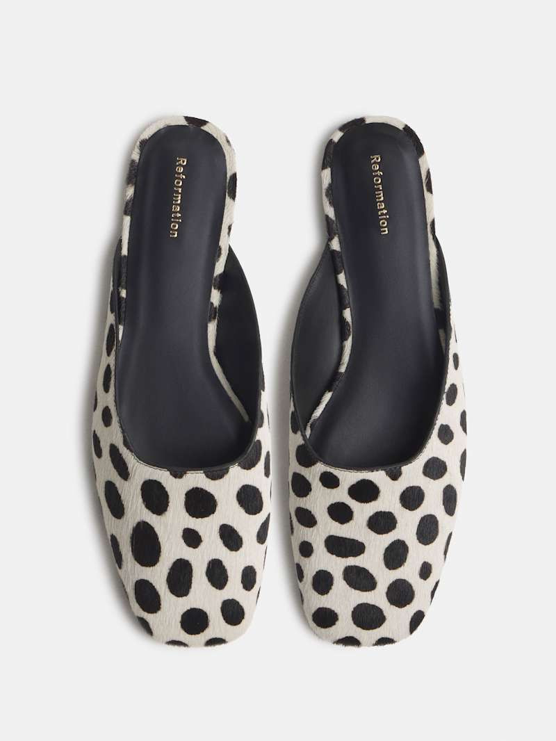 Inez Flat Mule | Reformation (Global)