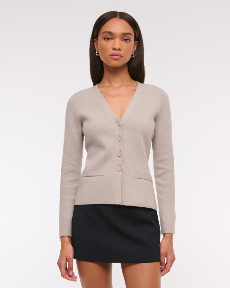 LuxeLoft Skimming Cardigan | Abercrombie & Fitch (UK)