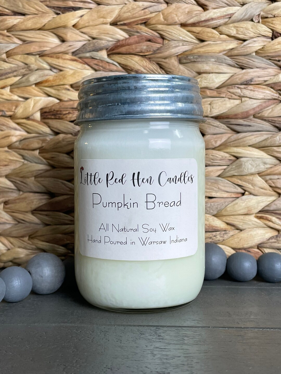 Pumpkin Bread Fall Scented Candles / All-natural Soy Wax / - Etsy | Etsy (US)