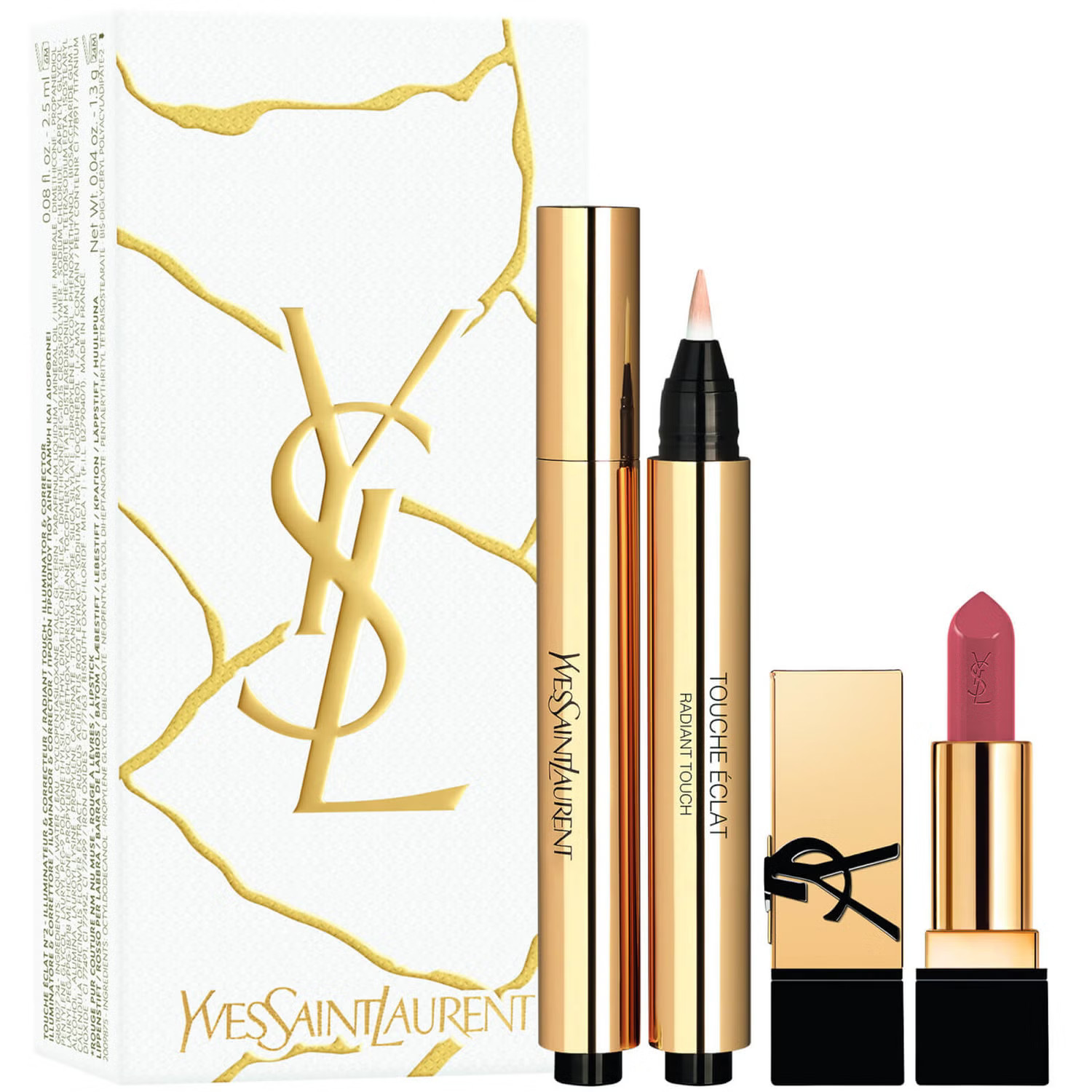 Yves Saint Laurent Touche Eclat Gift Set 78g (Various Shades) | Look Fantastic (UK)